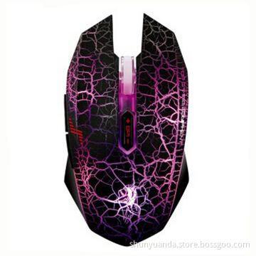 Fashion gaming mouse two-way roller wheel direction mouse, weighs 140g